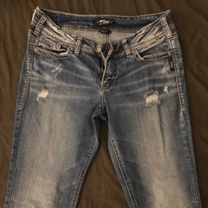 Silver Suki Slim Boot 31 / 33